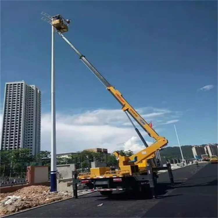 南京建邺维修路灯的曲臂升降车出租