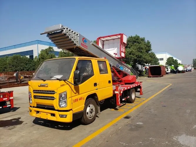 南京建邺附近云梯车出租 砂石搬运