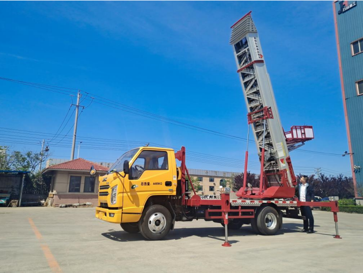 南京建邺常年租赁32米云梯车